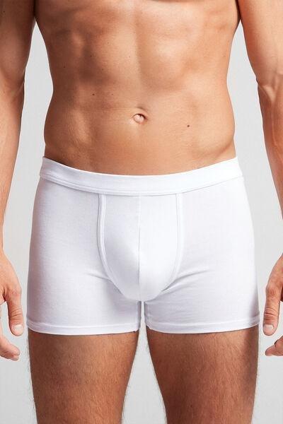 White Superior Cotton Boxers, , large image number 0