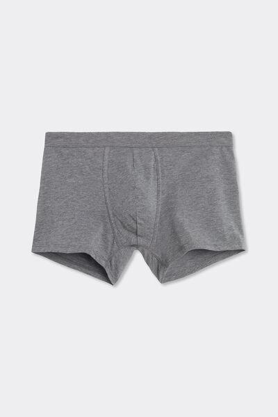 Grey Superior Cotton Boxers, Graphite Grey Blend, large image number 2