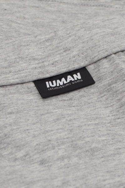 Grey Superior Cotton Boxers, Light Grey Blend, medium