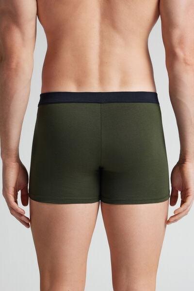 Green The Indestructible Superior Cotton Boxers, B601_108K, large image number 3