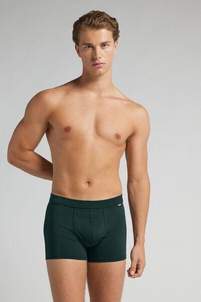 Green Superior Cotton Boxers, B601_132J, medium