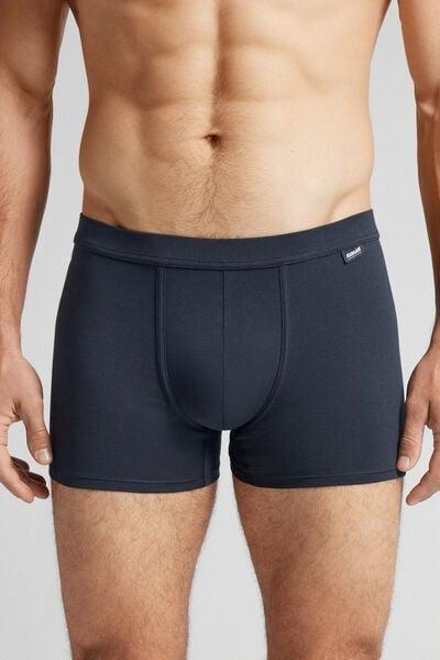 Blue Superior Cotton Boxers, , large image number 0
