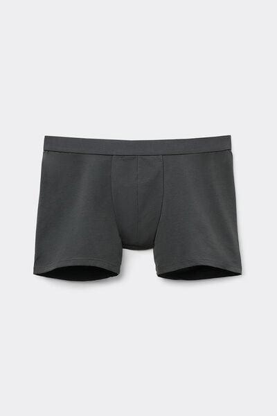 Grey Elasticated Waistband Boxers, B601_4712, large image number 2