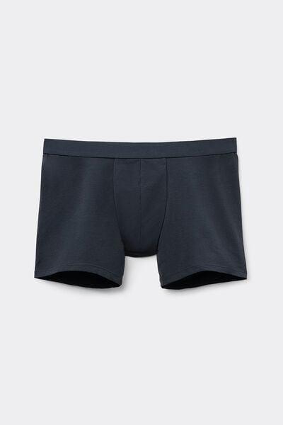 Blue Elasticated Waistband Boxers, , large image number 1