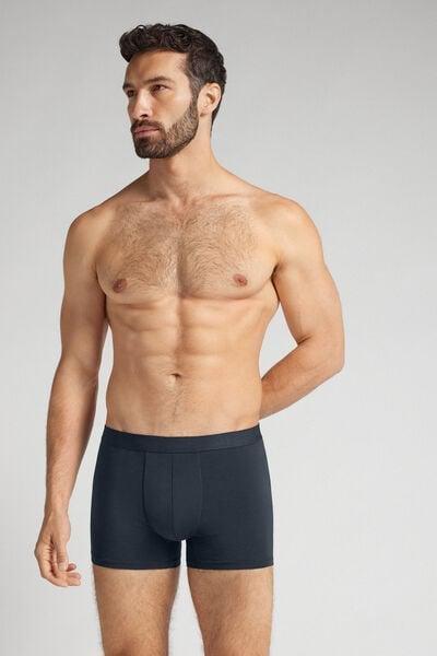 Blue Elasticated Waistband Boxers, , large image number 2