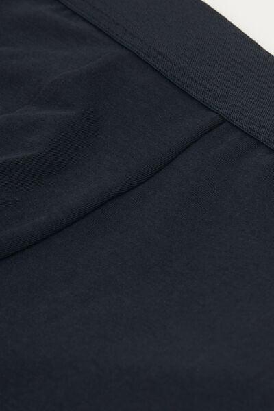 Blue Elasticated Waistband Boxers, , large image number 4