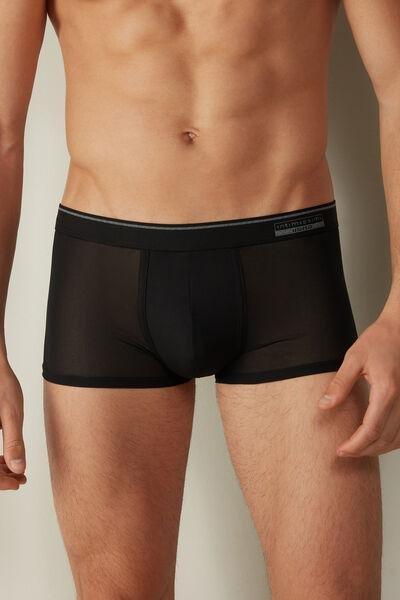 Black Super Fresh Micromesh Boxers, , large image number 0