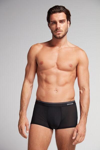 Black Super Fresh Micromesh Boxers, , large image number 1