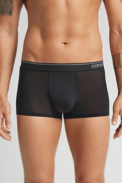 Black Super Fresh Micro Mesh Boxers, Black, large image number 0