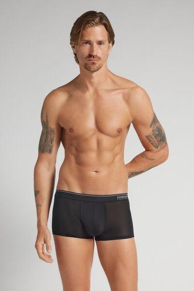 Black Super Fresh Micro Mesh Boxers, Black, large image number 1