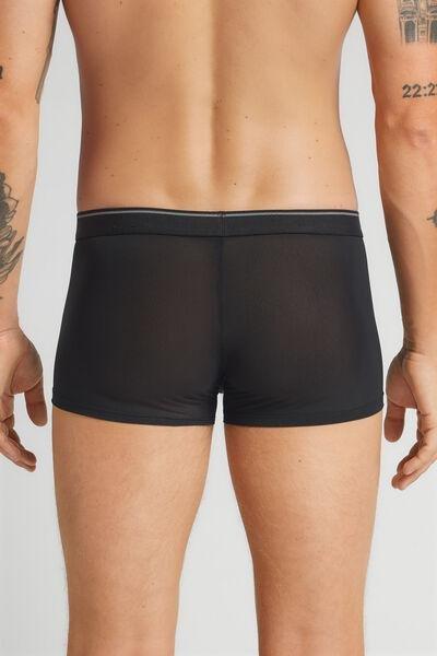 Black Super Fresh Micro Mesh Boxers, Black, large image number 3