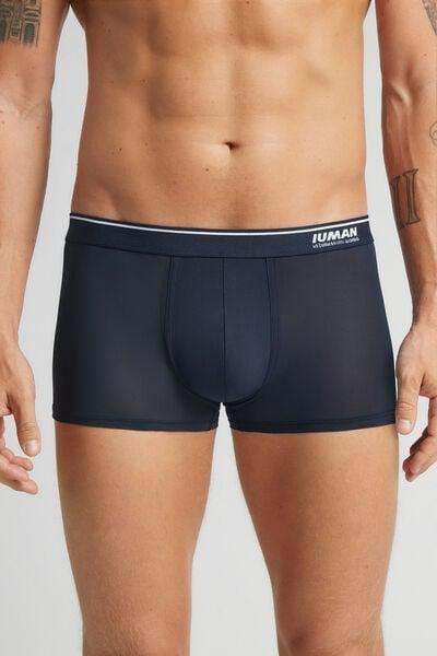Navy Super Fresh Micro Mesh Boxers, Midnight Blue, large image number 0
