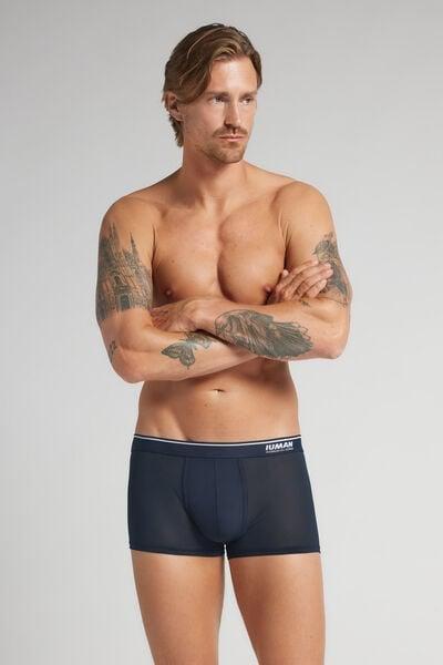 Navy Super Fresh Micro Mesh Boxers, Midnight Blue, large image number 1