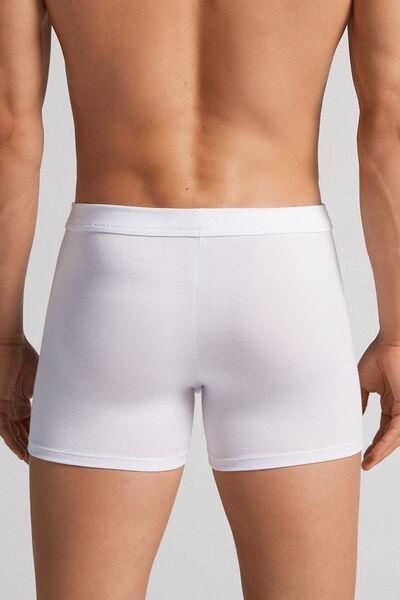 White Modal And Silk Boxers, , large image number 3