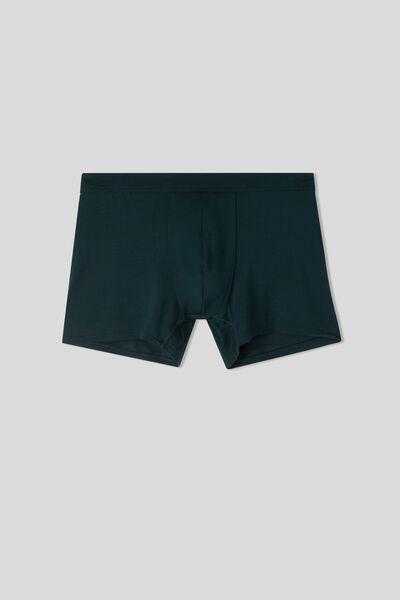 Green Modal And Silk Boxers, , large image number 2