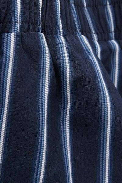 Navy Print-Detail Boxers, , large image number 4