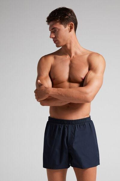 Blue Print Detail Boxers, , large image number 1