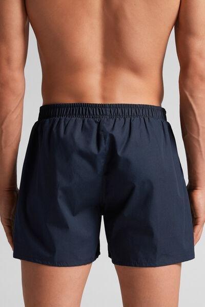 Blue Print Detail Boxers, , large image number 3