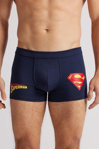 Navy Printed Boxers, , medium