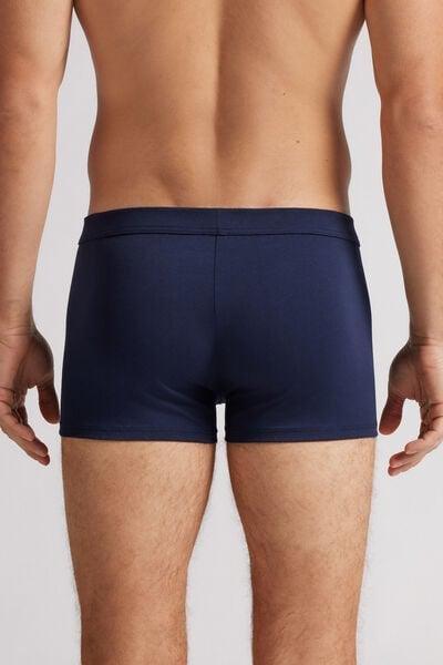 Navy Printed Boxers, , large image number 3