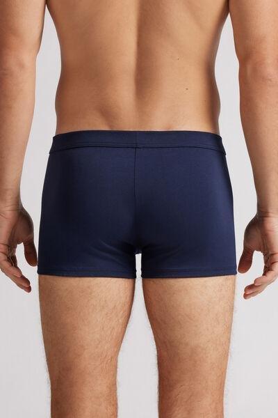 Navy Graphic Print Boxer Briefs, , large image number 3