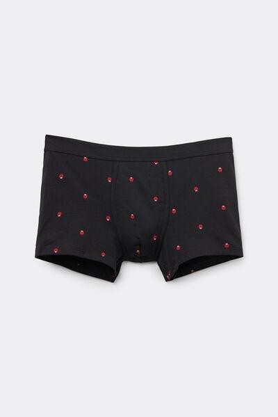 Black Printed Boxers, , large image number 2