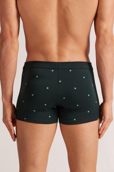 Green Printed Boxers, , large image number 3