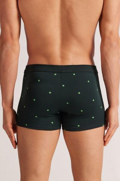 Green Printed Boxers, , large image number 3