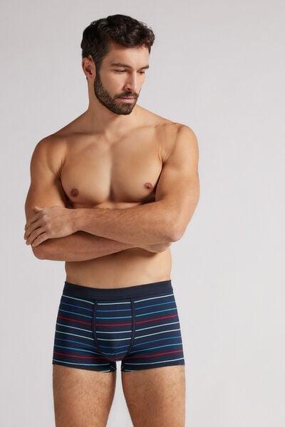 Multicolour Striped Boxers, , large image number 1