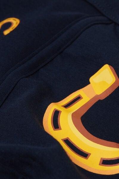 Navy Horseshoe Print Boxers, , large image number 4