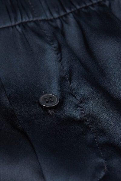 Blue - 800 - Midnight Blue Silk Boxers, , large image number 4