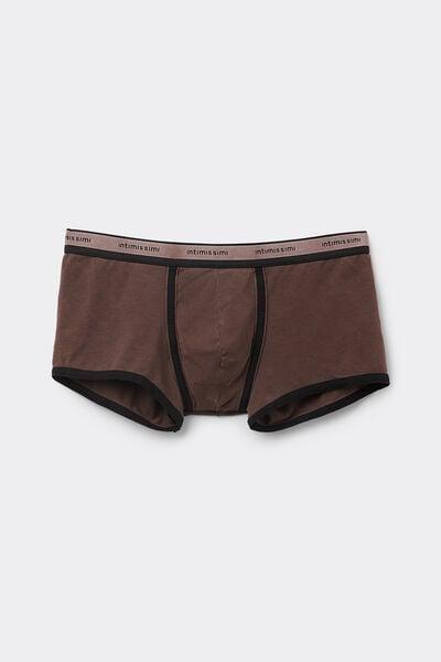 Brown Superior Cotton Boxers, , large image number 1