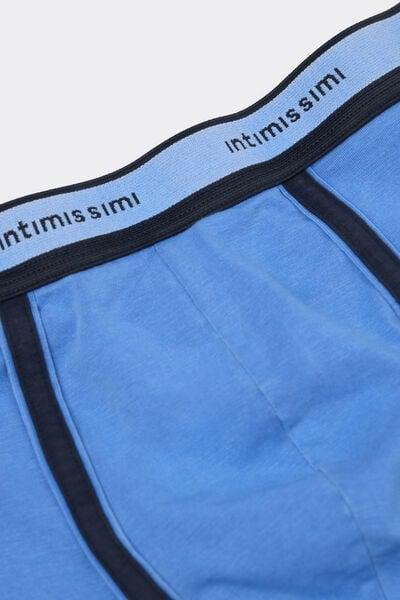 Blue Washed Effect Boxers, , large image number 4