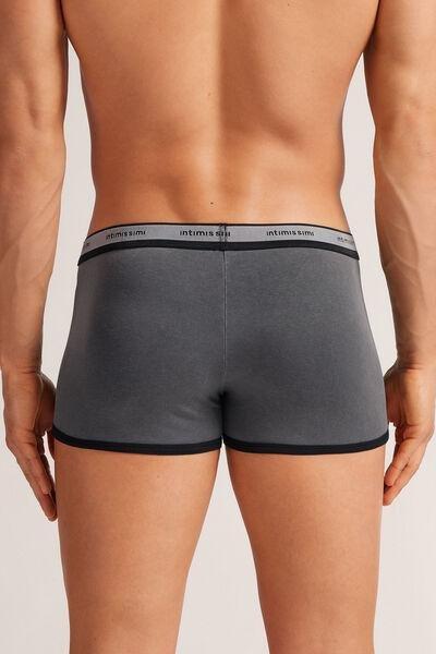 Black Washed Effect Boxers, B601_798J, large image number 3