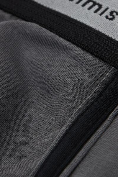 Black Washed Effect Boxers, B601_798J, large image number 4