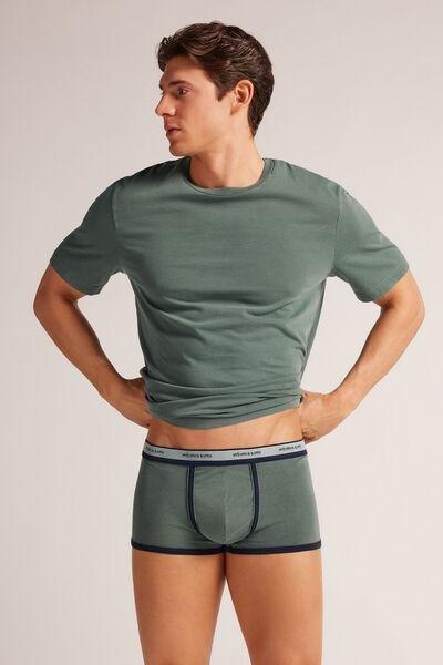 Green Washed Effect Boxers, , large image number 1