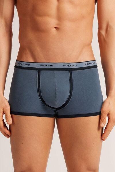 Navy Washed Effect Boxers, B601_800J, medium