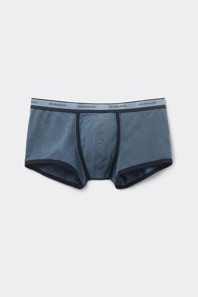 Navy Washed Effect Boxers, B601_800J, large image number 2