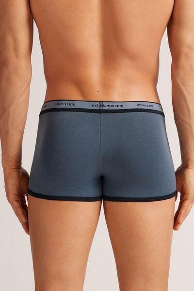 Navy Washed Effect Boxers, B601_800J, large image number 3