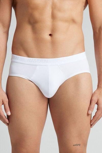 White Extra-Soft Briefs, White, medium