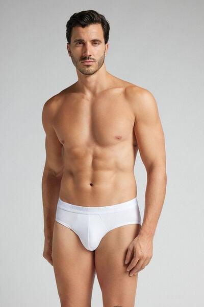 White Extra-Soft Briefs, White, medium