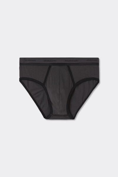 Black Plain Briefs, B601_708J, large image number 2