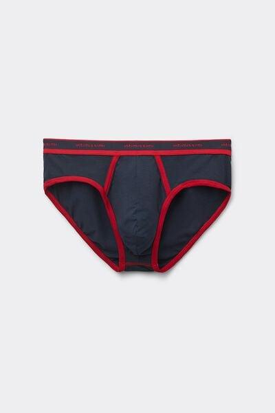 Blue Superior Cotton Briefs, , large image number 2