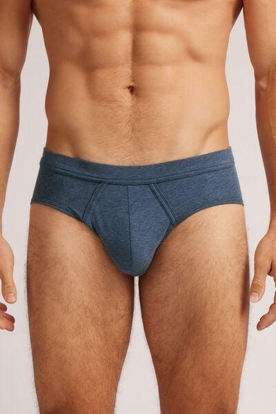 Blue Natural Fresh Cotton Briefs, B601_3120, large image number 0