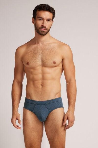 Blue Natural Fresh Cotton Briefs, B601_3120, large image number 1