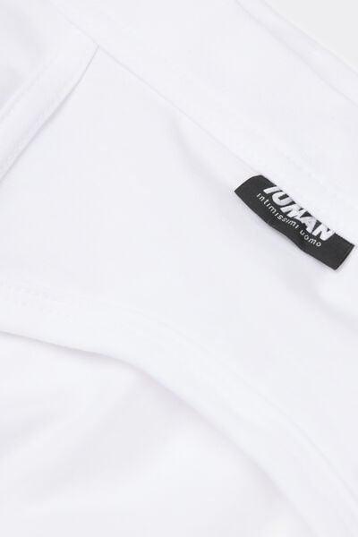 White Superior Cotton Briefs, , large image number 4