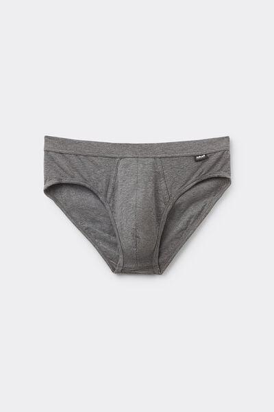 Grey Superior Cotton Briefs, Graphite Grey Blend, large image number 2