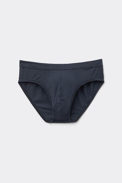 Navy Modal And Silk Boxers, Midnight Blue, large image number 2