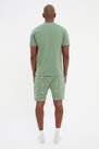 Trendyol - Green Printed Crew Neck Pajama Set
