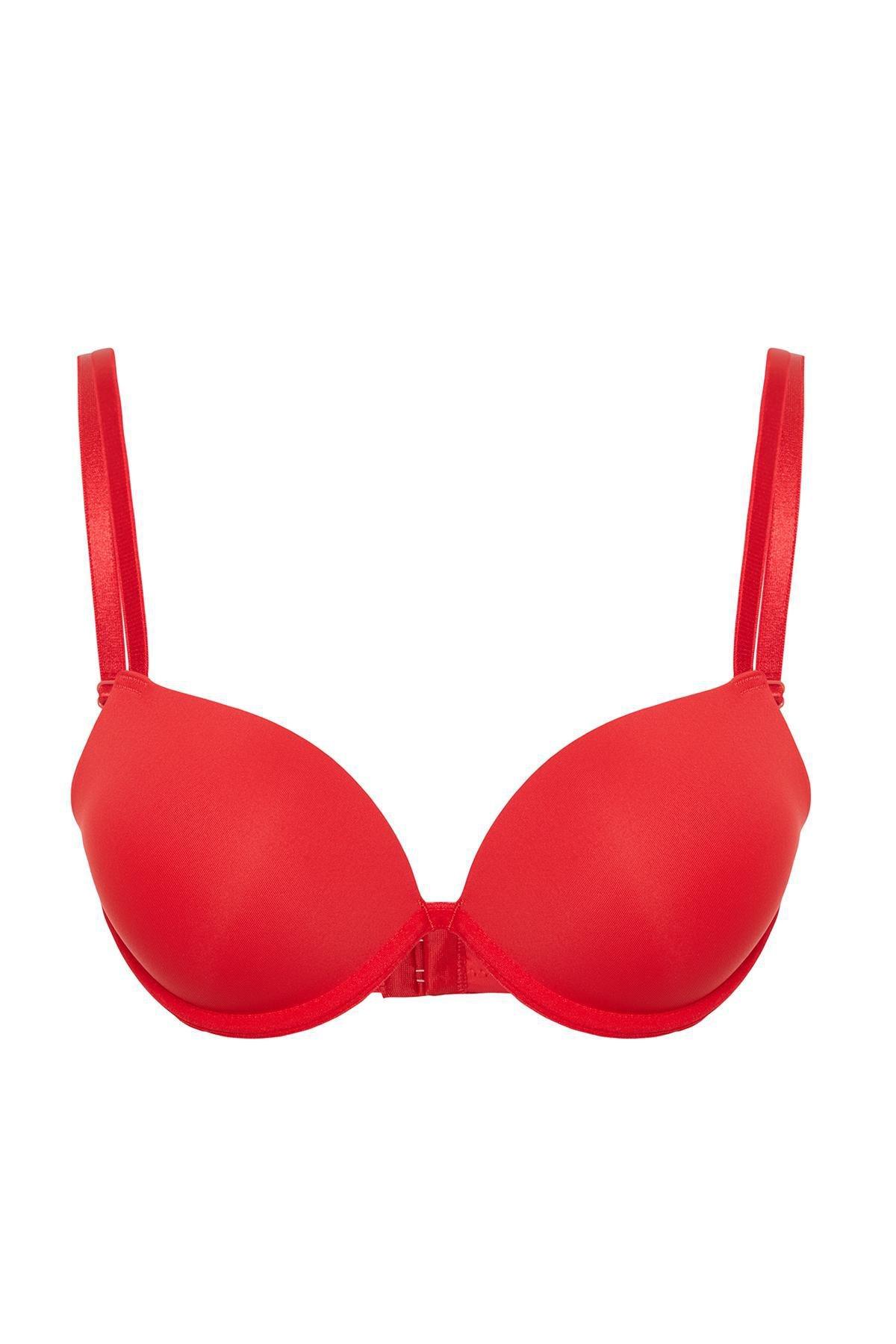 Red Extra Push-Up Bra, , large image number 5